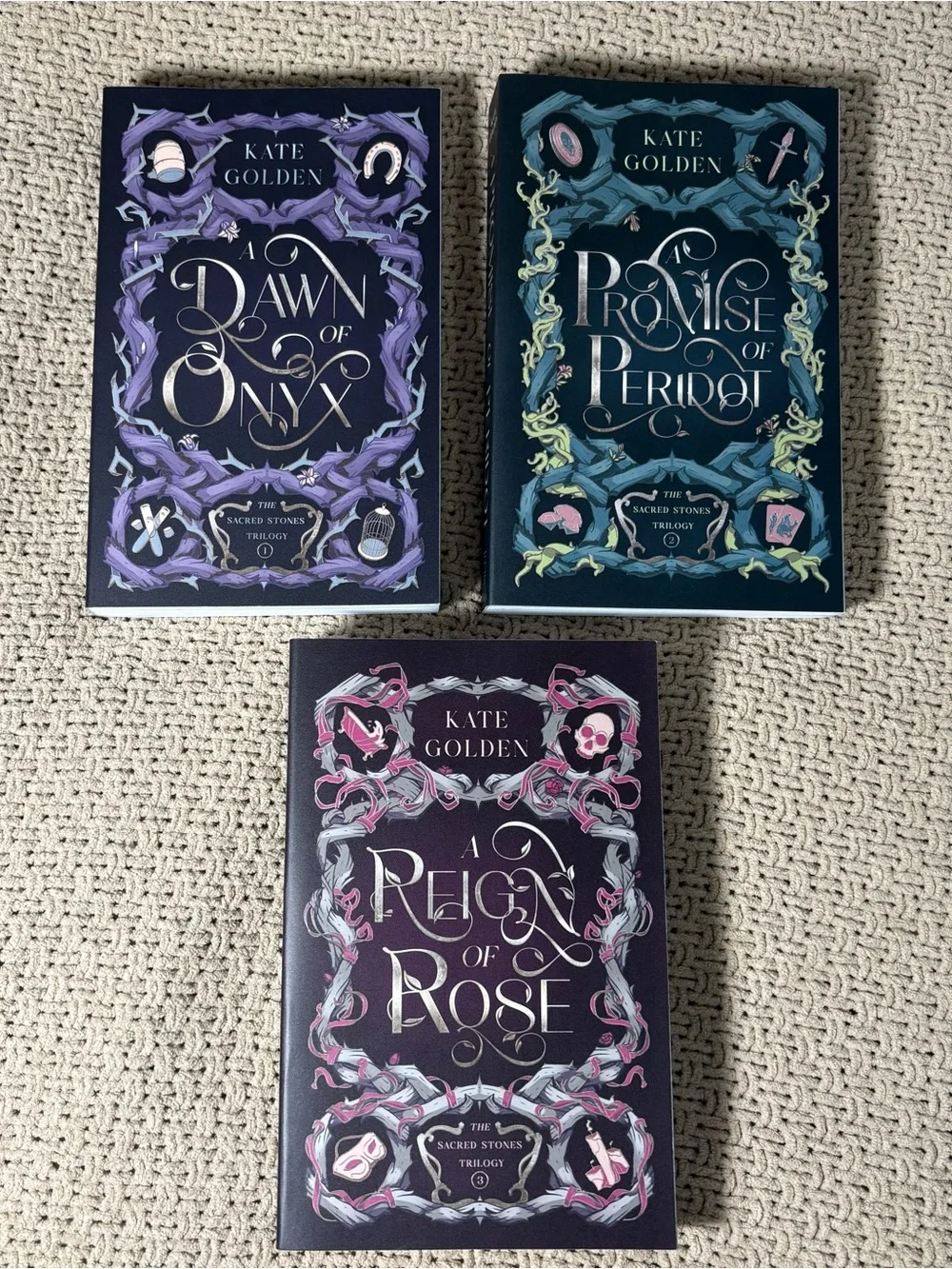 A Dawn of Onyx Book Trilogy by Kate Golden Probably Smut Special Edition